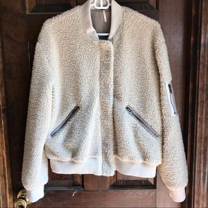 Teddy Bear Bomber Jacket